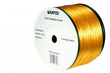 Satco Products Inc. 93/306 - Lamp And Lighting Bulk Wire; 18/2 SPT-2 105C; 2500 Foot/Reel; Clear Gold