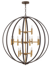 Hinkley Canada 3464SB - Double Extra Large Three Tier Orb Chandelier
