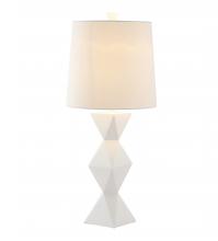 Bethel International Canada COR01-TL - White Table Lamp