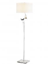 Bethel International Canada JFL136NB-CH - Chrome Floor Lamp