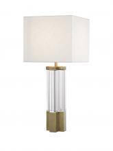 Bethel International Canada JTL132NB-AB - Antique Brass Table Lamp