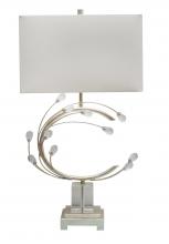 Bethel International Canada JTL44RC-SLR - Silver Table Lamp